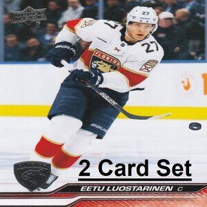 Eetu Luostarinen Hockey Card Collection